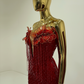 Red Rose Gown