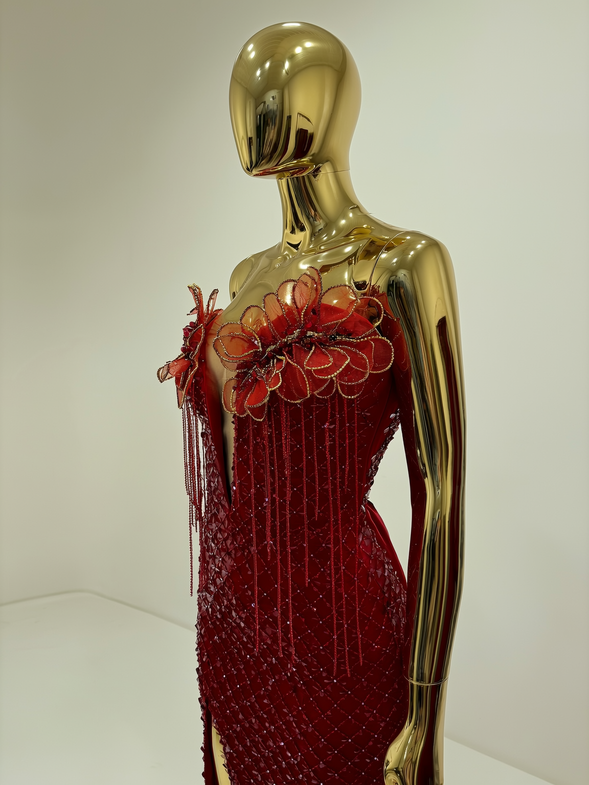 Red Rose Gown