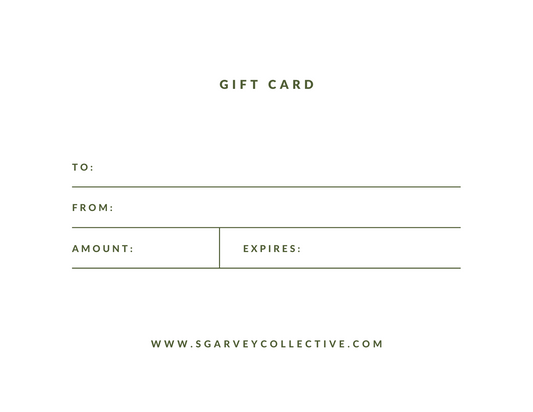 GARVEY GIFT CARD